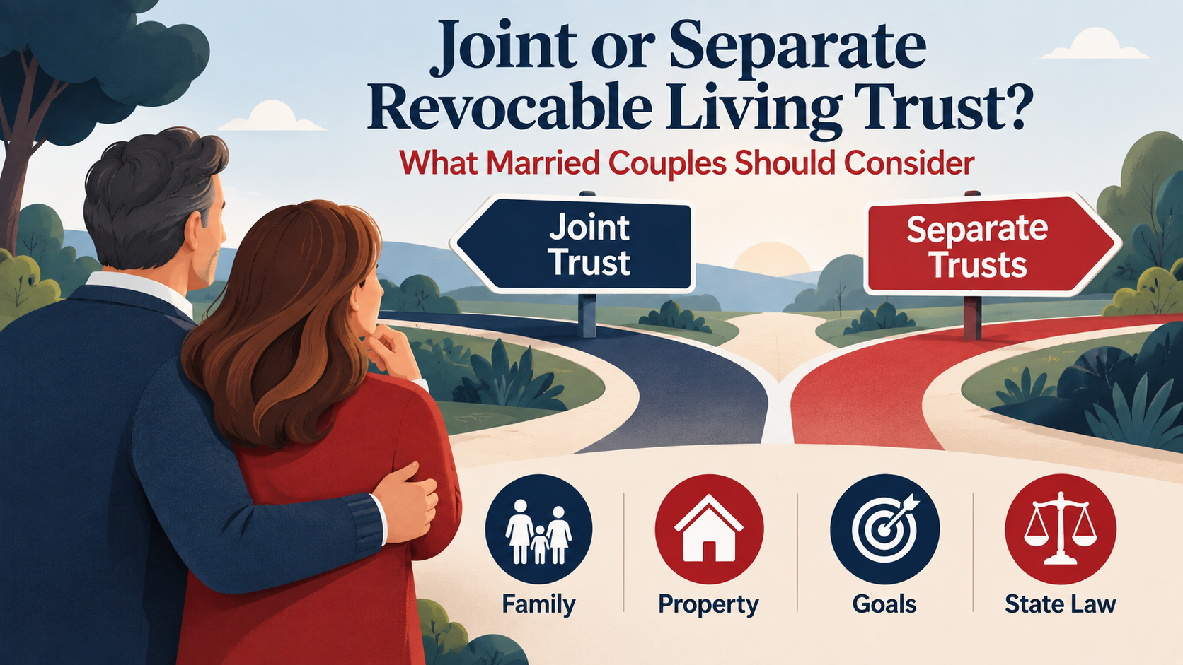 Joint or Separate Revocable Living Trust: What Married Couples Should Consider