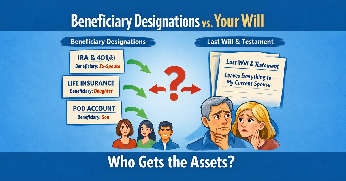 How Beneficiary Designations Can Override Your Will