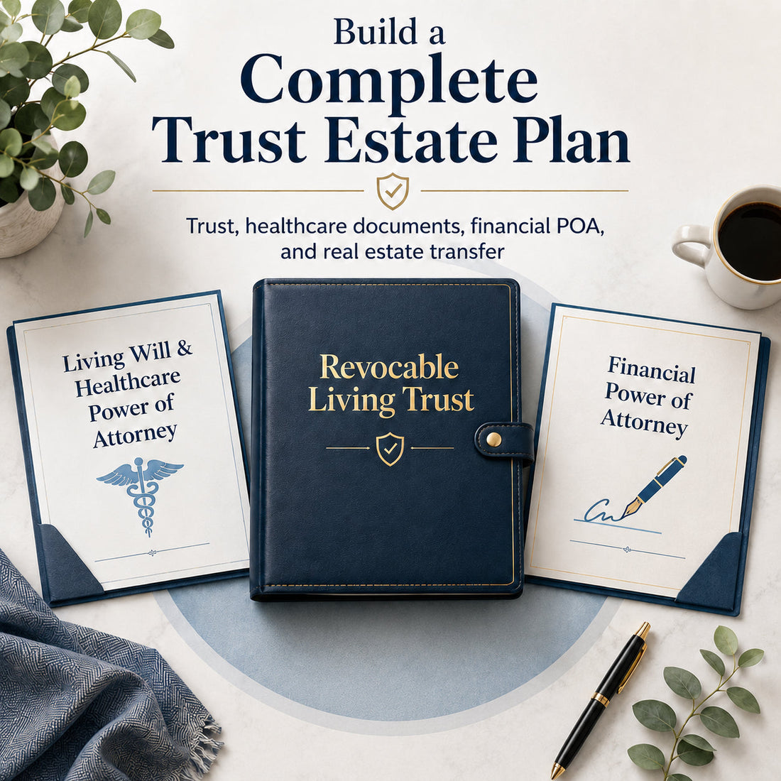 How to Build a Full Trust-Based Estate Planning Package with Harner Legal Forms
