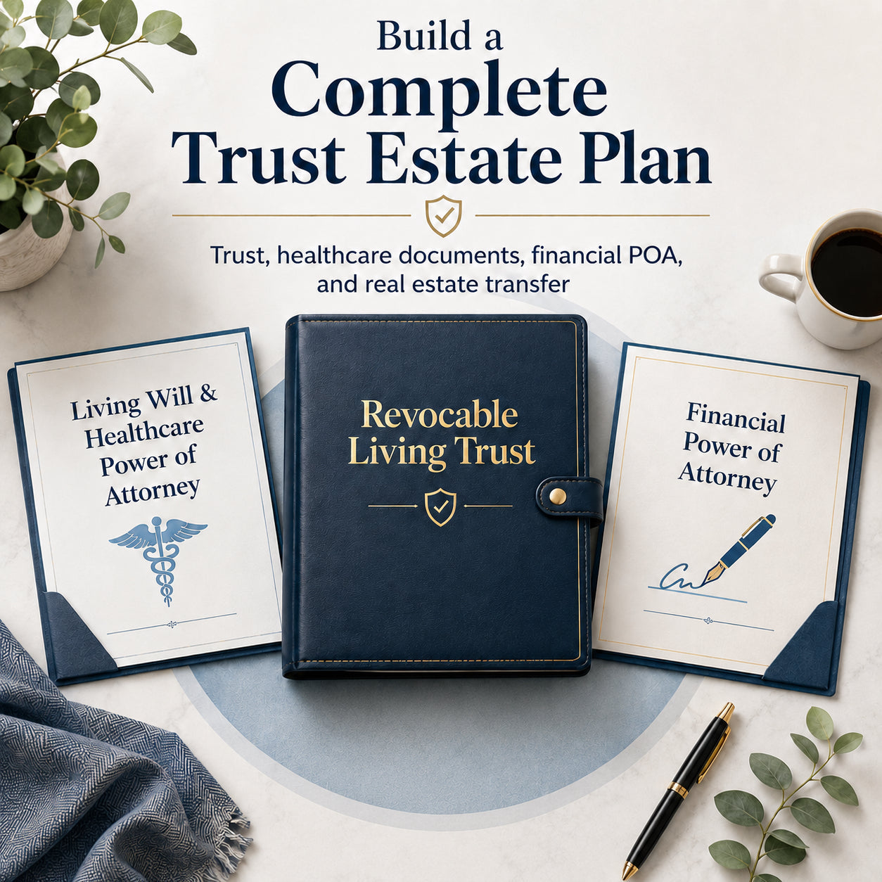 How to Build a Full Trust-Based Estate Planning Package with Harner Legal Forms