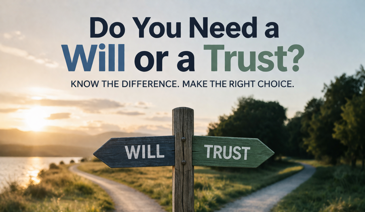 Do You Need a Will or a Trust?