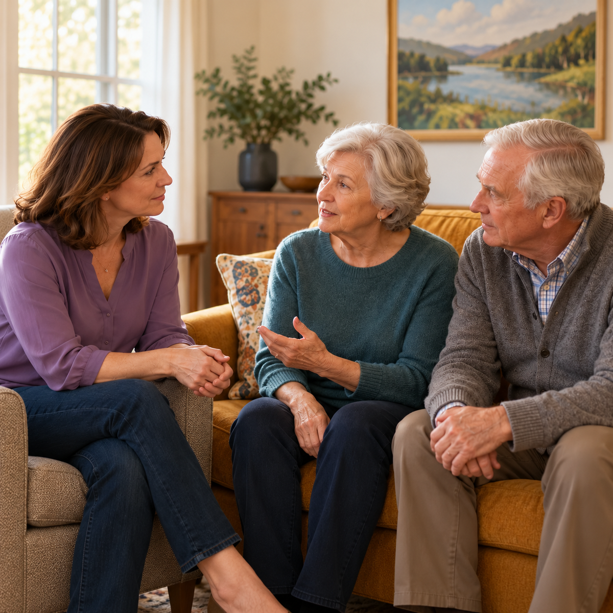 How to Talk to Aging Parents About Money and Care