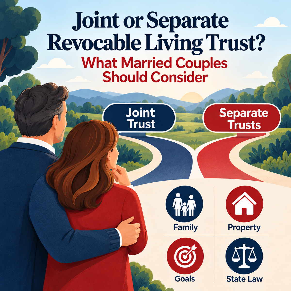 Joint or Separate Revocable Living Trust: What Married Couples Should Consider