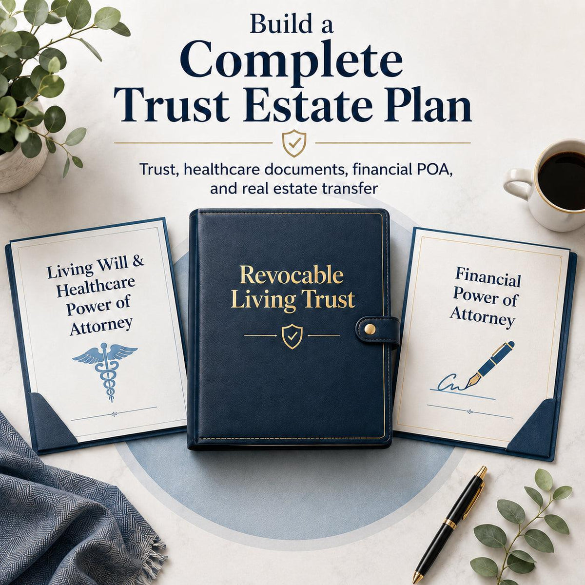 How to Build a Full Trust-Based Estate Planning Package with Harner Legal Forms