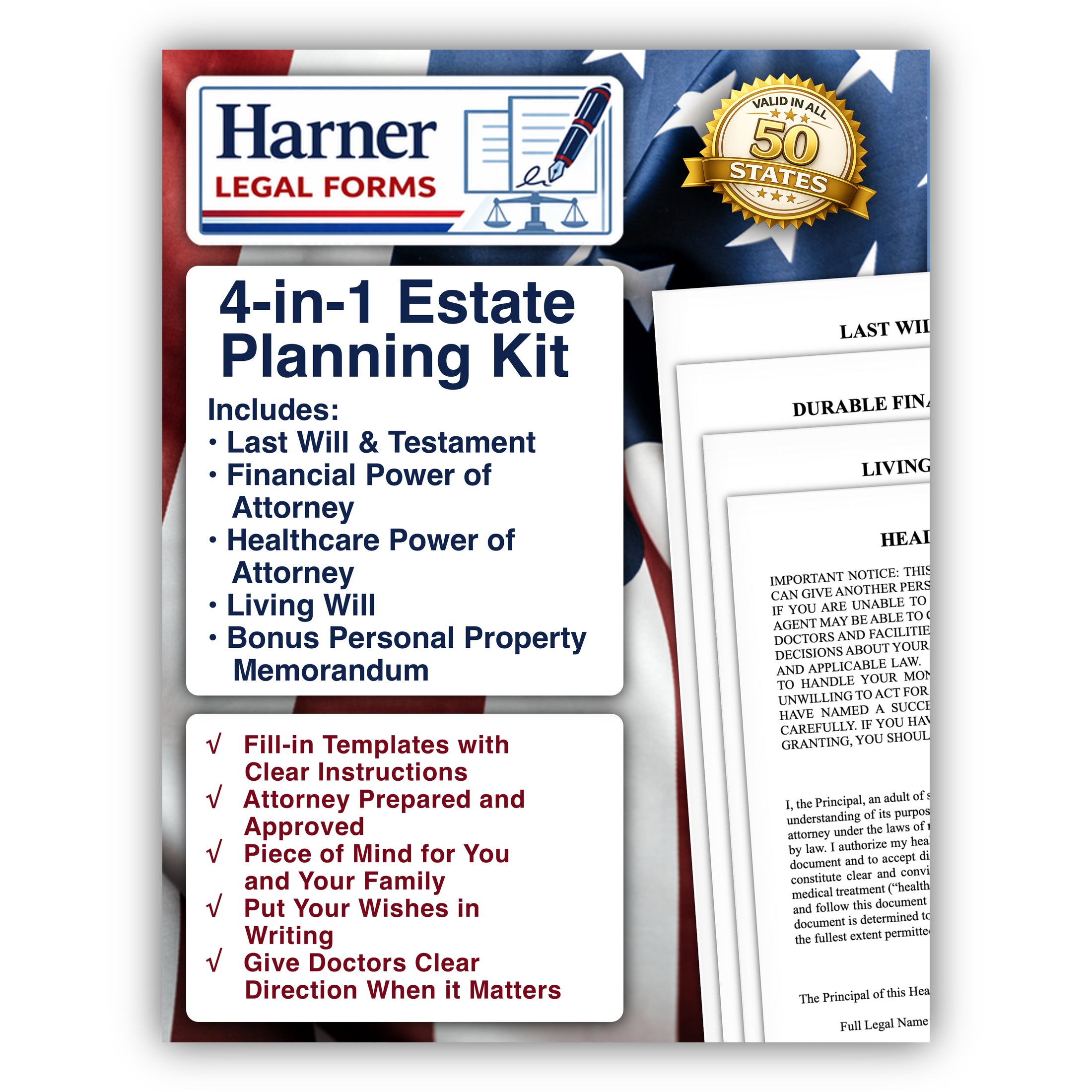 4-in-1 Estate Planning Kit
