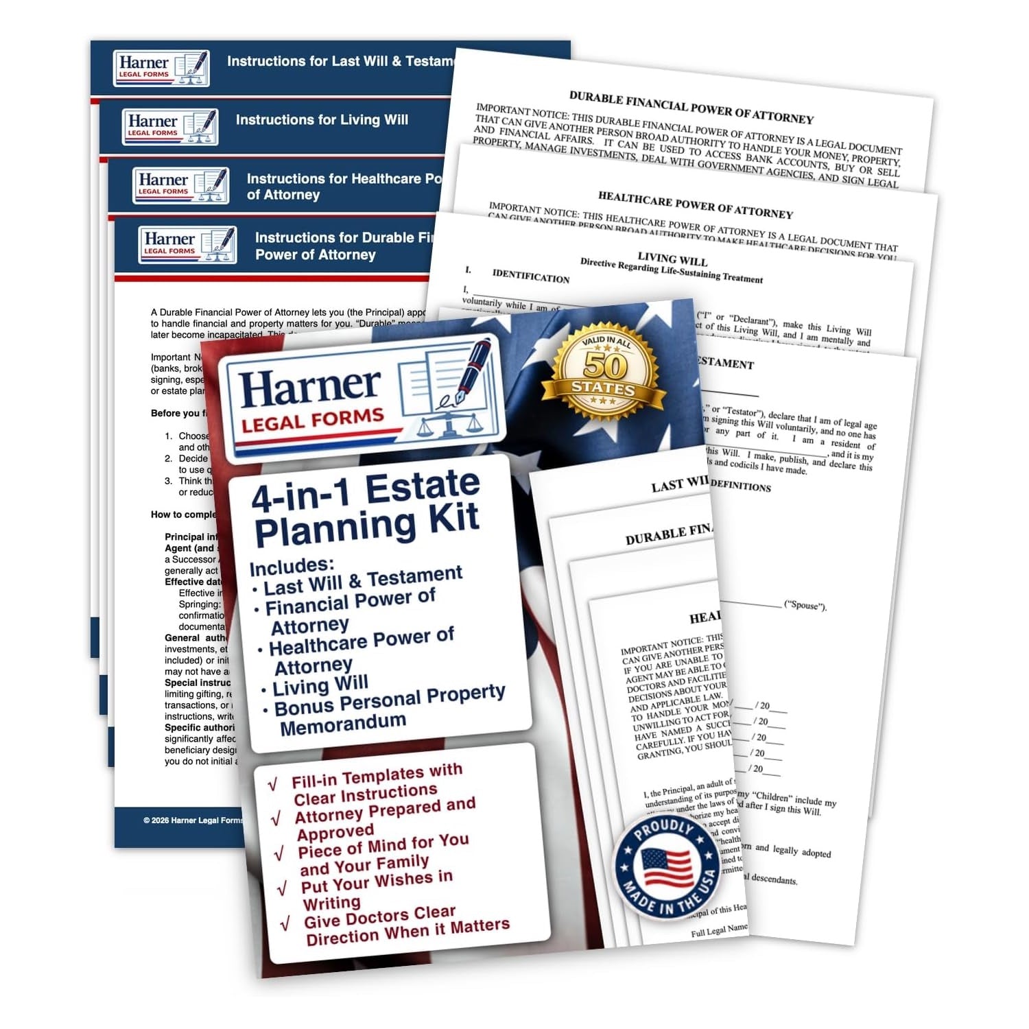 4-in-1 Estate Planning Kit