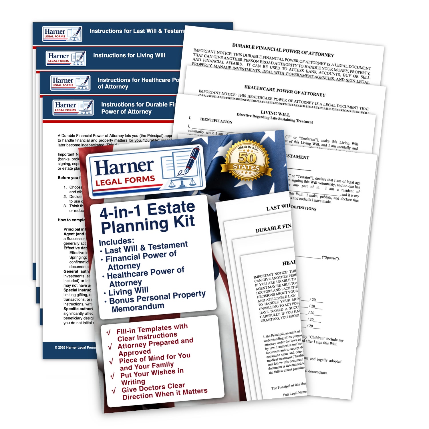 4-in-1 Estate Planning Kit