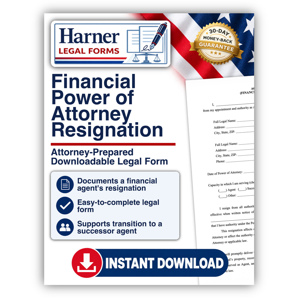 Financial Power of Attorney Resignation
