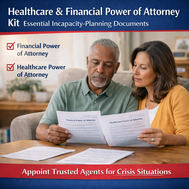 Healthcare & Financial Power of Attorney Kit