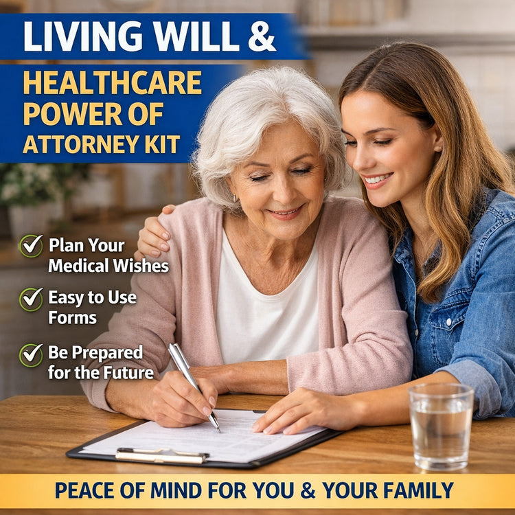 Living Will and Healthcare Power of Attorney Kit