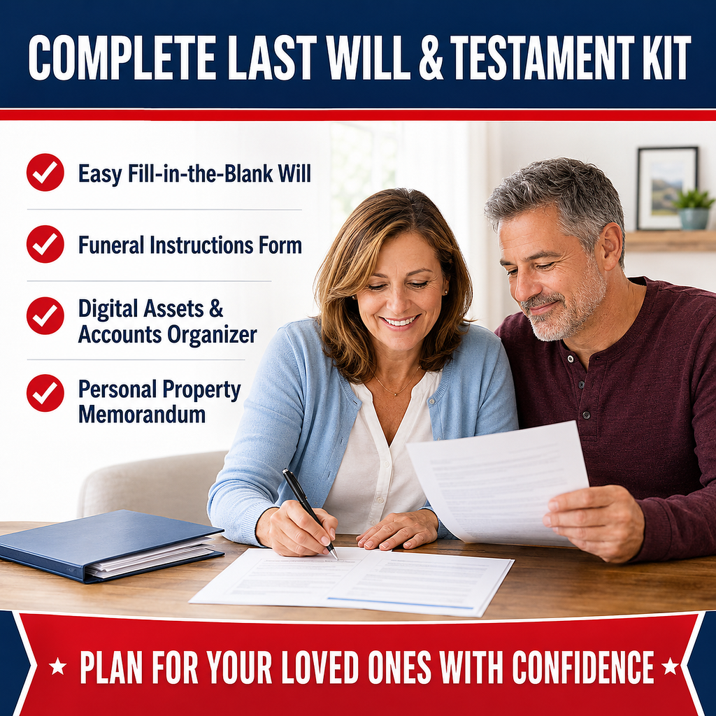 Last Will & Testament Kit
