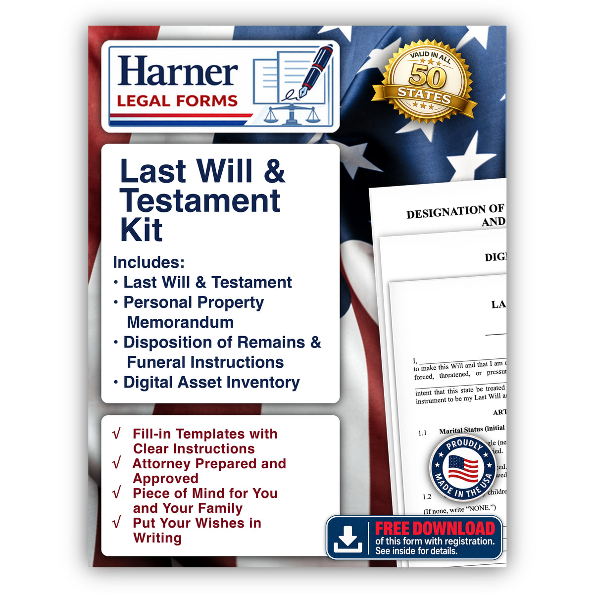 Last Will & Testament Kit