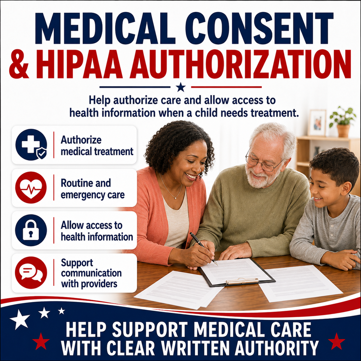 Minor Children Caregiver Authorization Kit