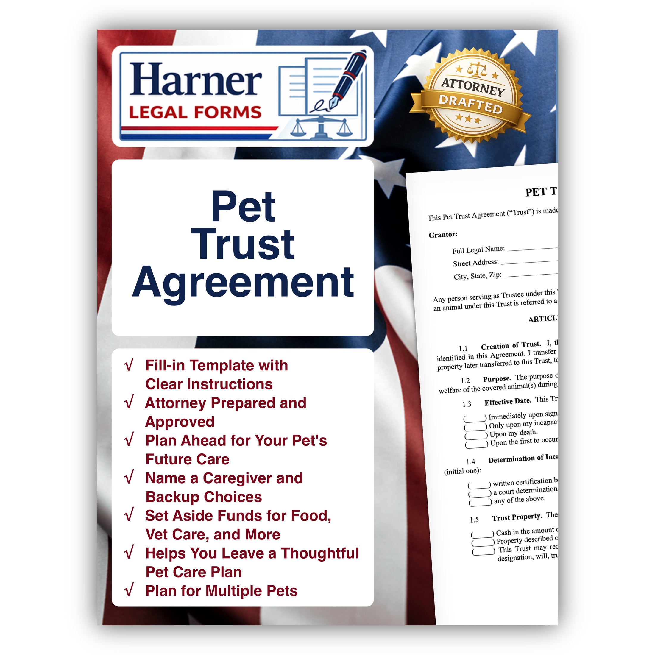 Pet Trust Agreement