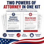 Healthcare & Financial Power of Attorney Kit