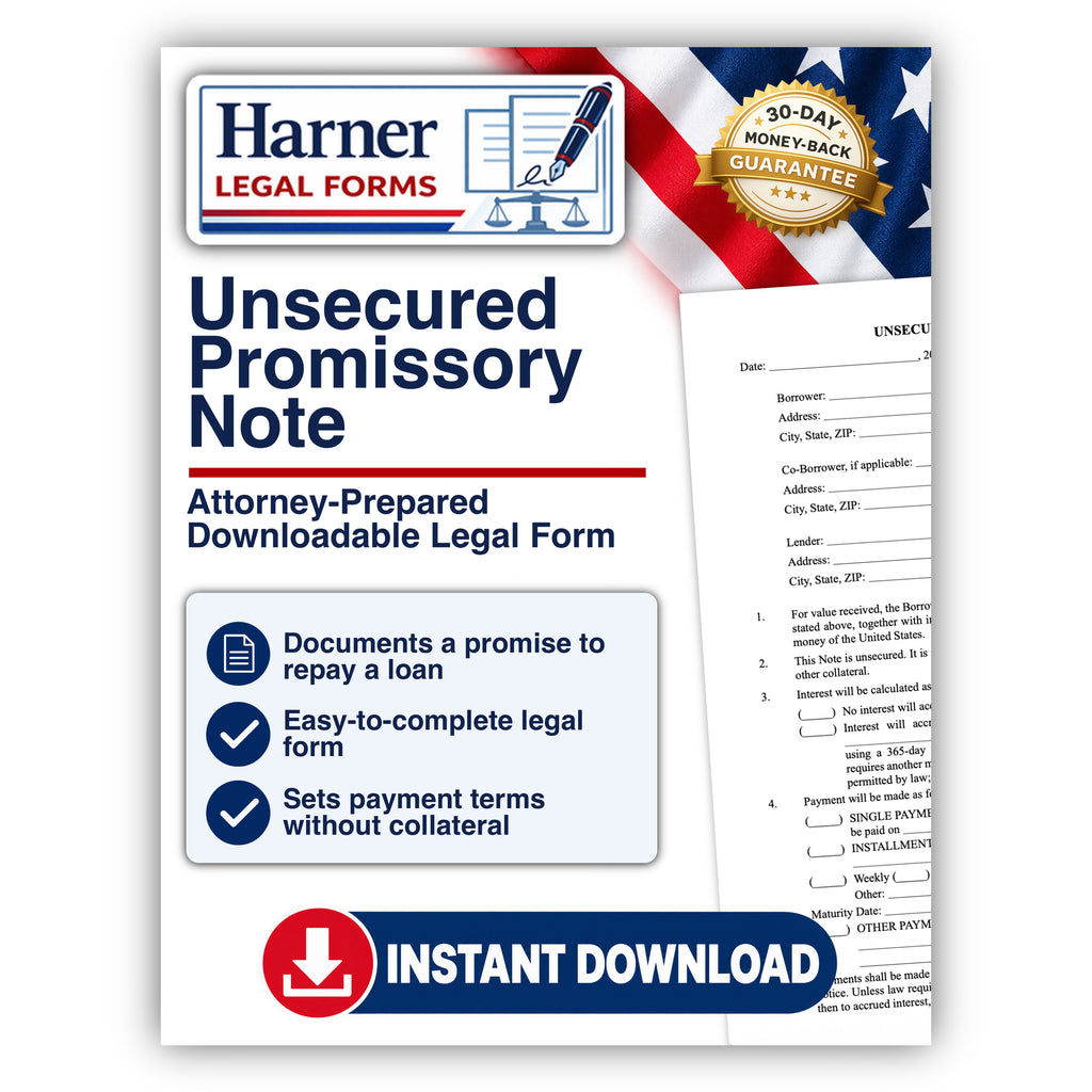 Unsecured Promissory Note
