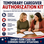 Minor Children Caregiver Authorization Kit